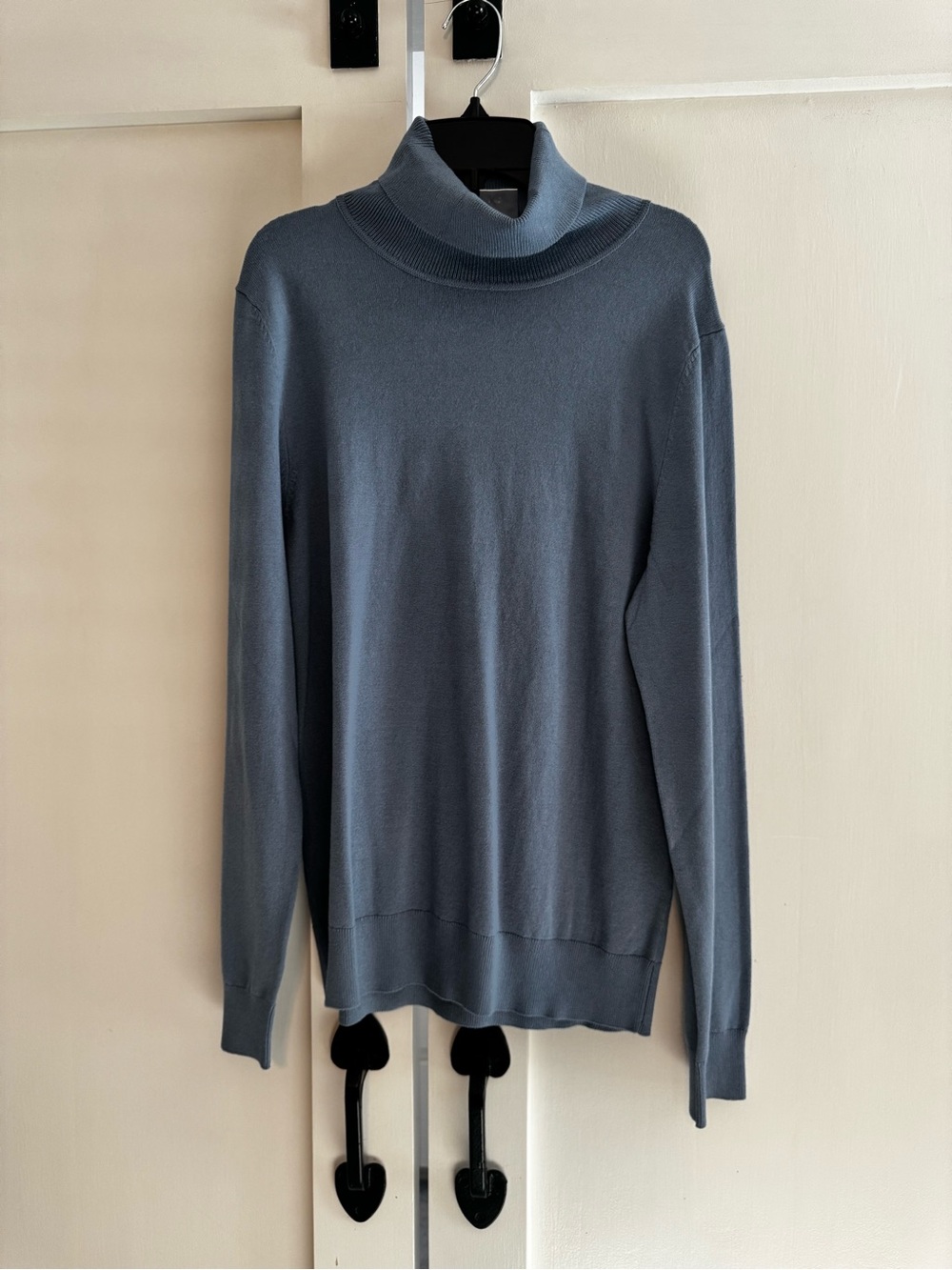 Dkny Slate-Blue Turtleneck Sweater